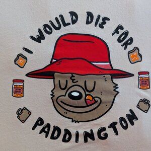 Super Yaki x Blake Jones Paddington "I Would Die For Paddington" 2XL Cream